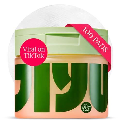 JiYu Toning Polish Pads packaging shows premium Korean skincare for brighter skin.