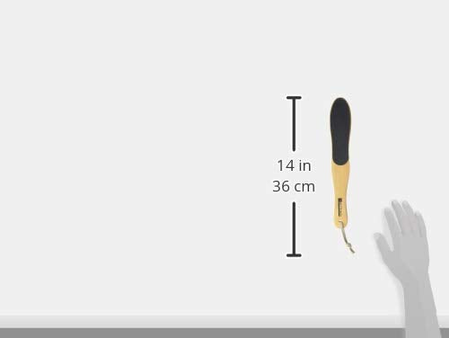JJ Autumn easy-clean wood foot rasp stays hygienic between uses.