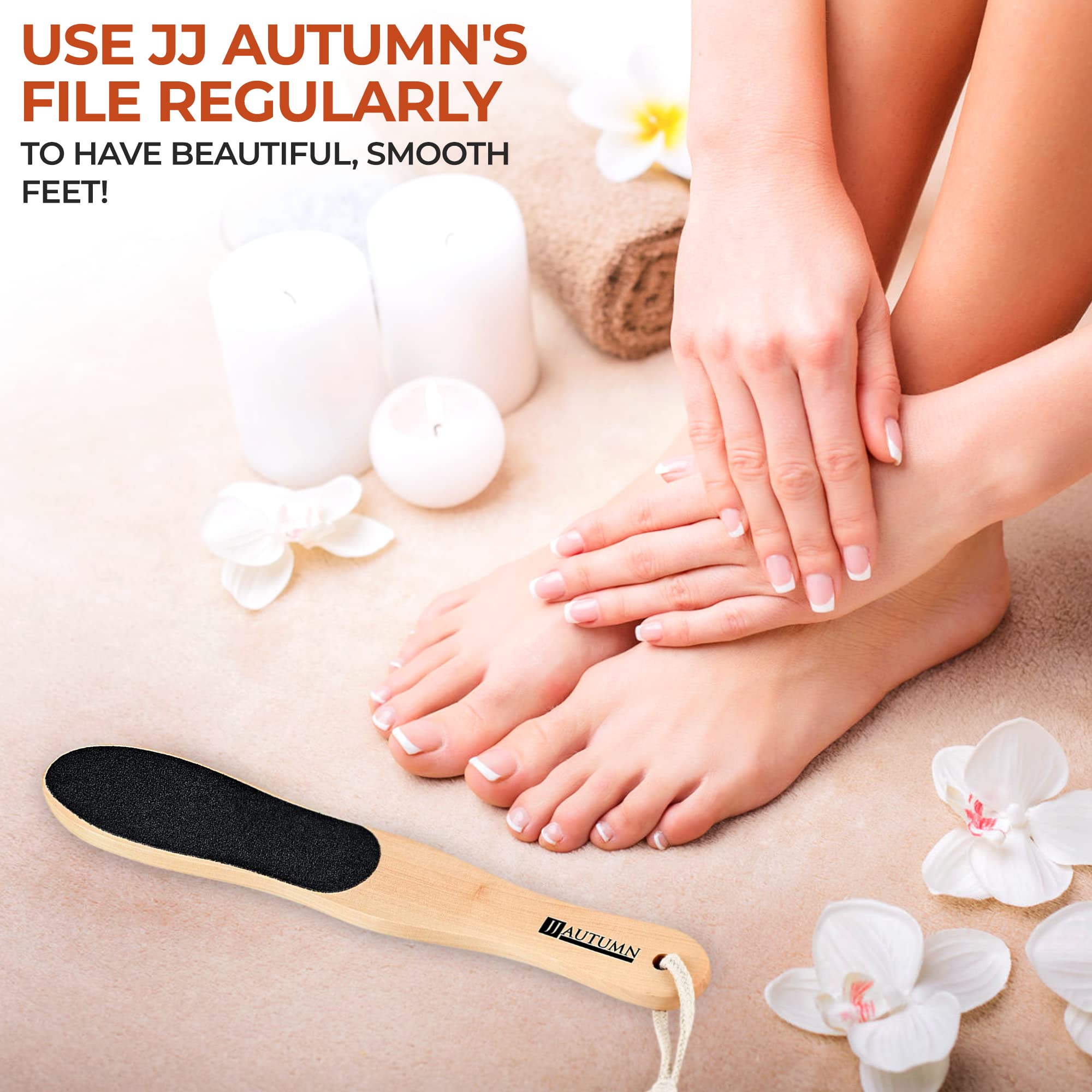 JJ Autumn professional-grade pedi tool suitable for home use.