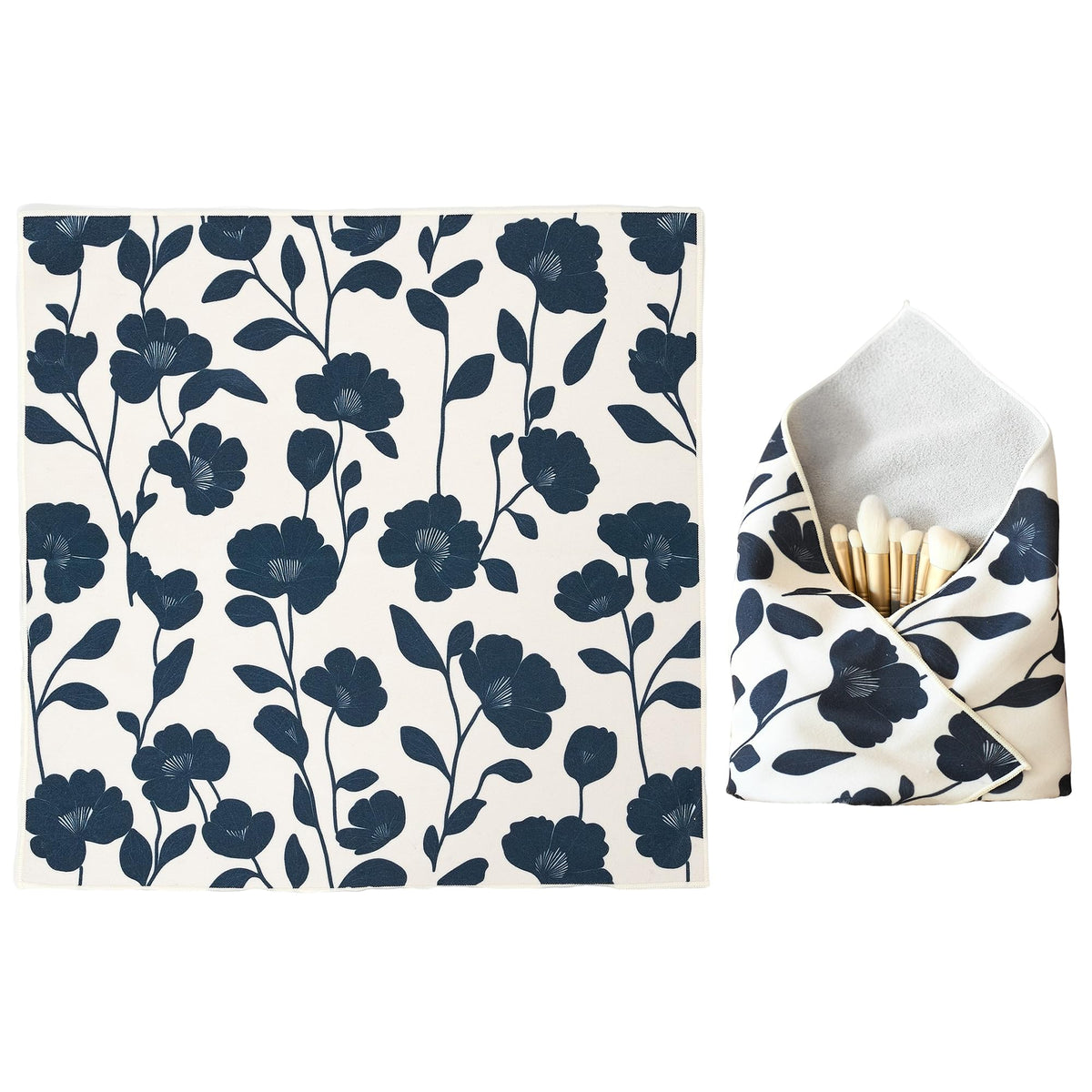 JL LET.DR.JHOME self-adhesive magic cloth makeup bag shown flat for quick item visibility