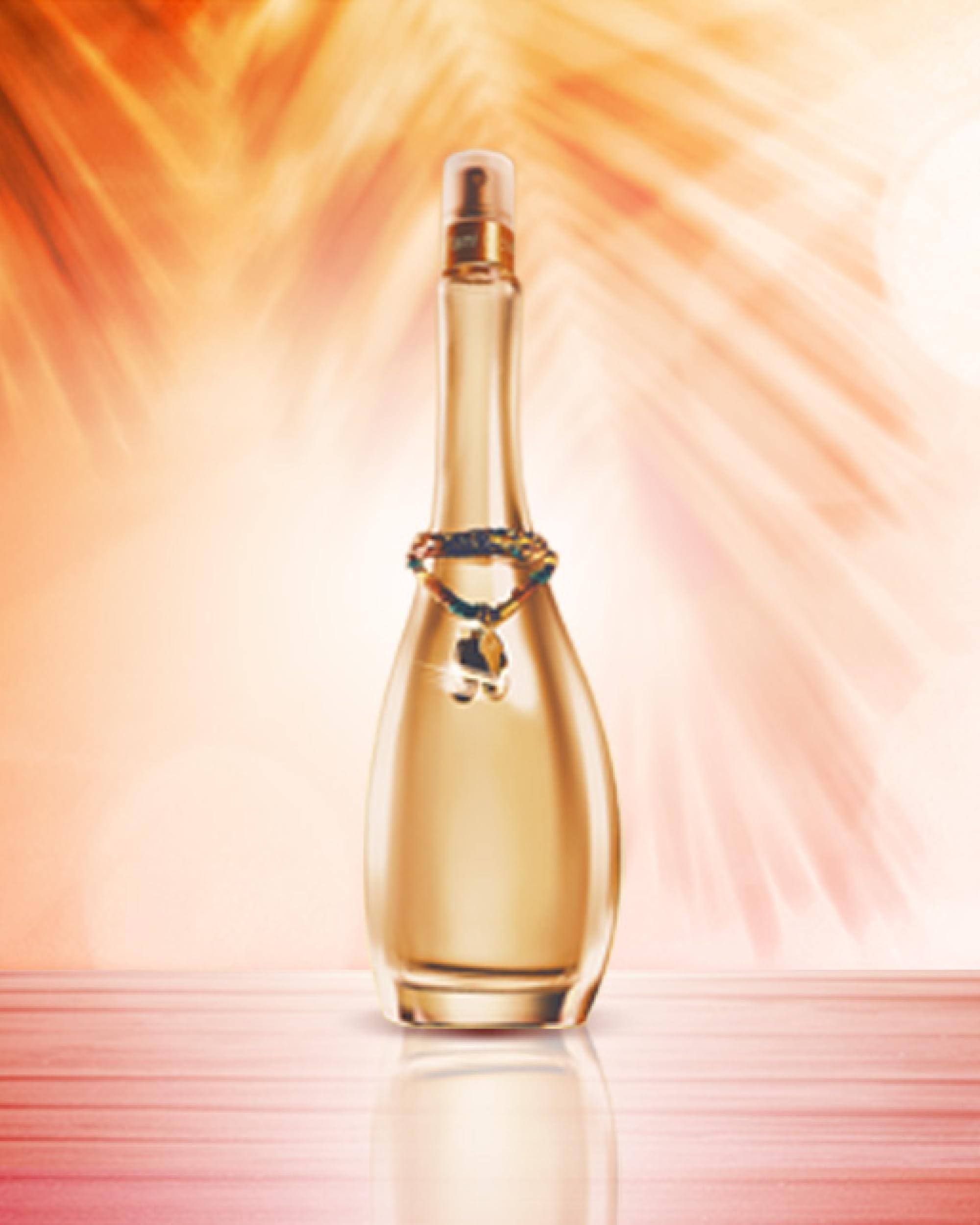 Jennifer Lopez Miami Glow vanilla orchid and blonde woods create a warm, inviting finish.