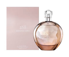 Jennifer Lopez Still EDP bottle side view, compact travel-friendly design for on-the-go use.