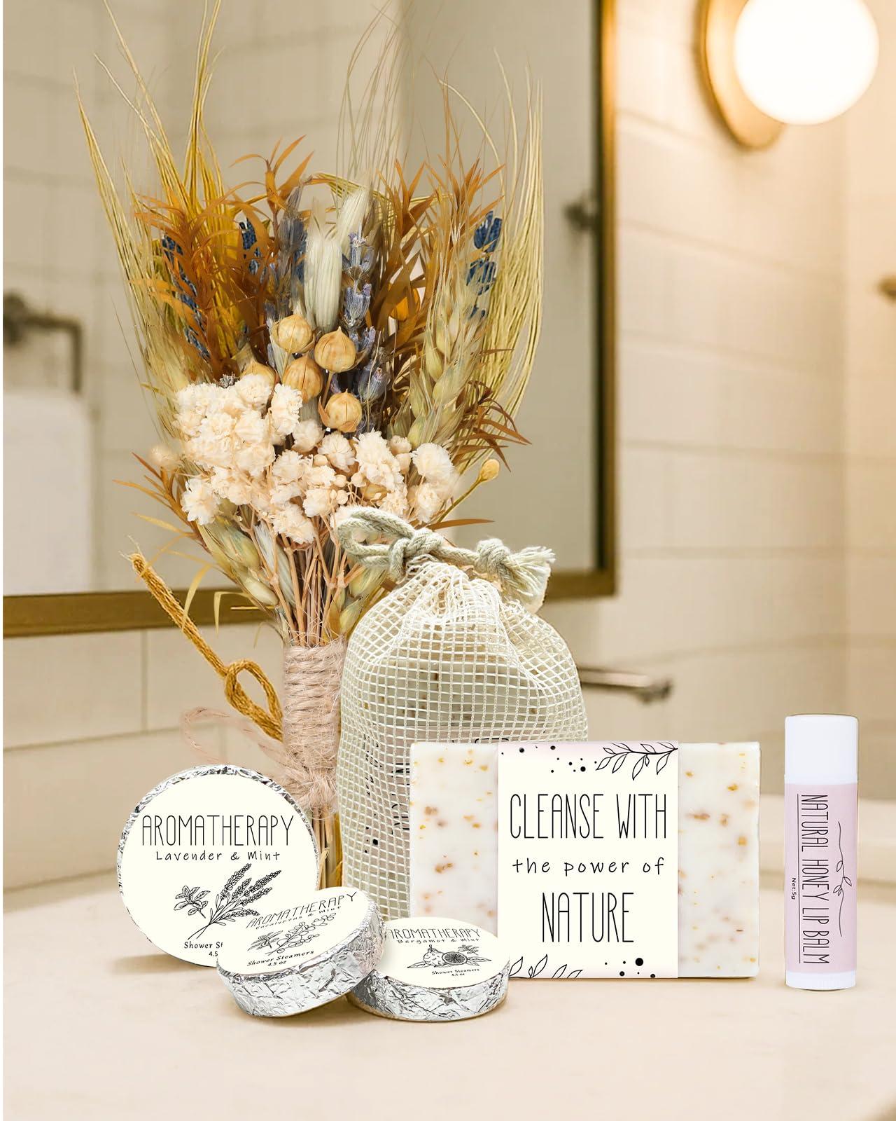 JMHACHY aromatherapy shower steamers deliver calming scents for stress relief.