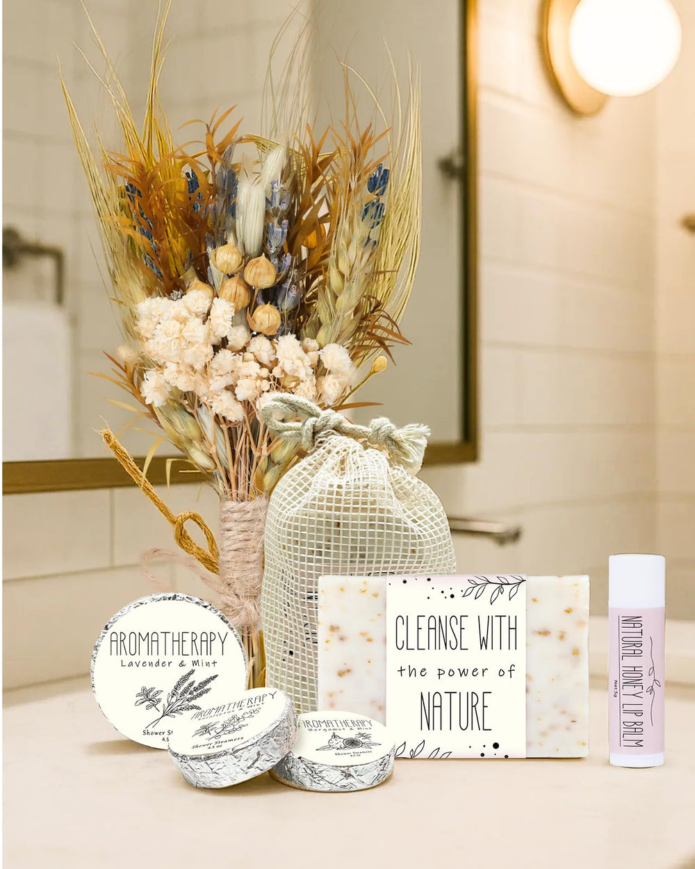 JMHACHY aromatherapy shower steamers deliver calming scents for stress relief.