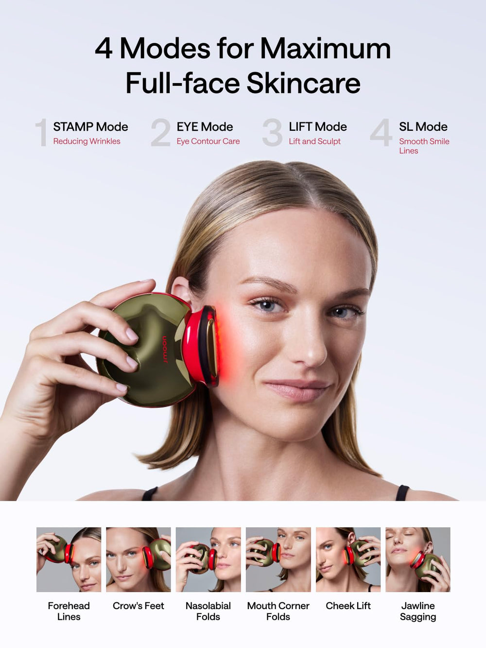 JMOON M30U compact, portable design for at-home use.