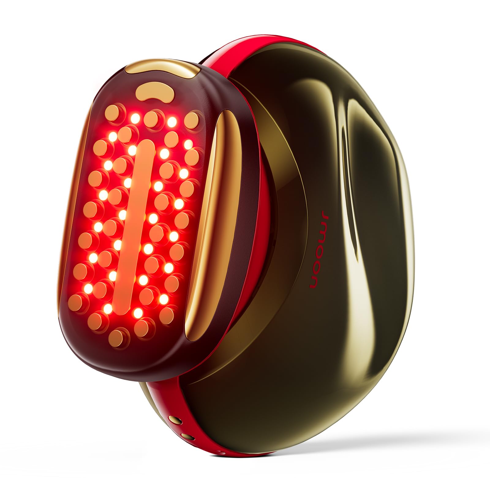 JMOON M30U red-light therapy for facial rejuvenation.