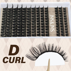 JMS&JMS double-sided lash bond-seal tube shows simplified application and extended hold.