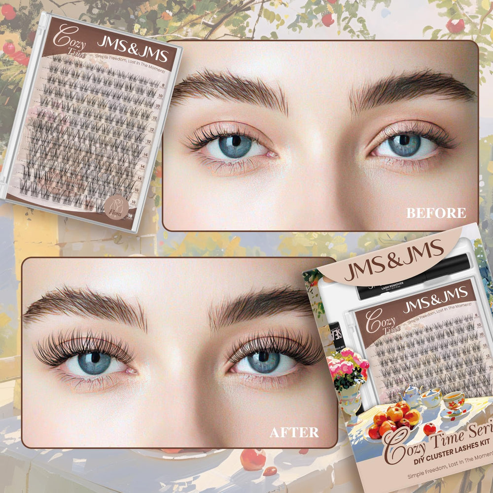 JMS&JMS Lash Remover oil enables safe, gentle lash removal.