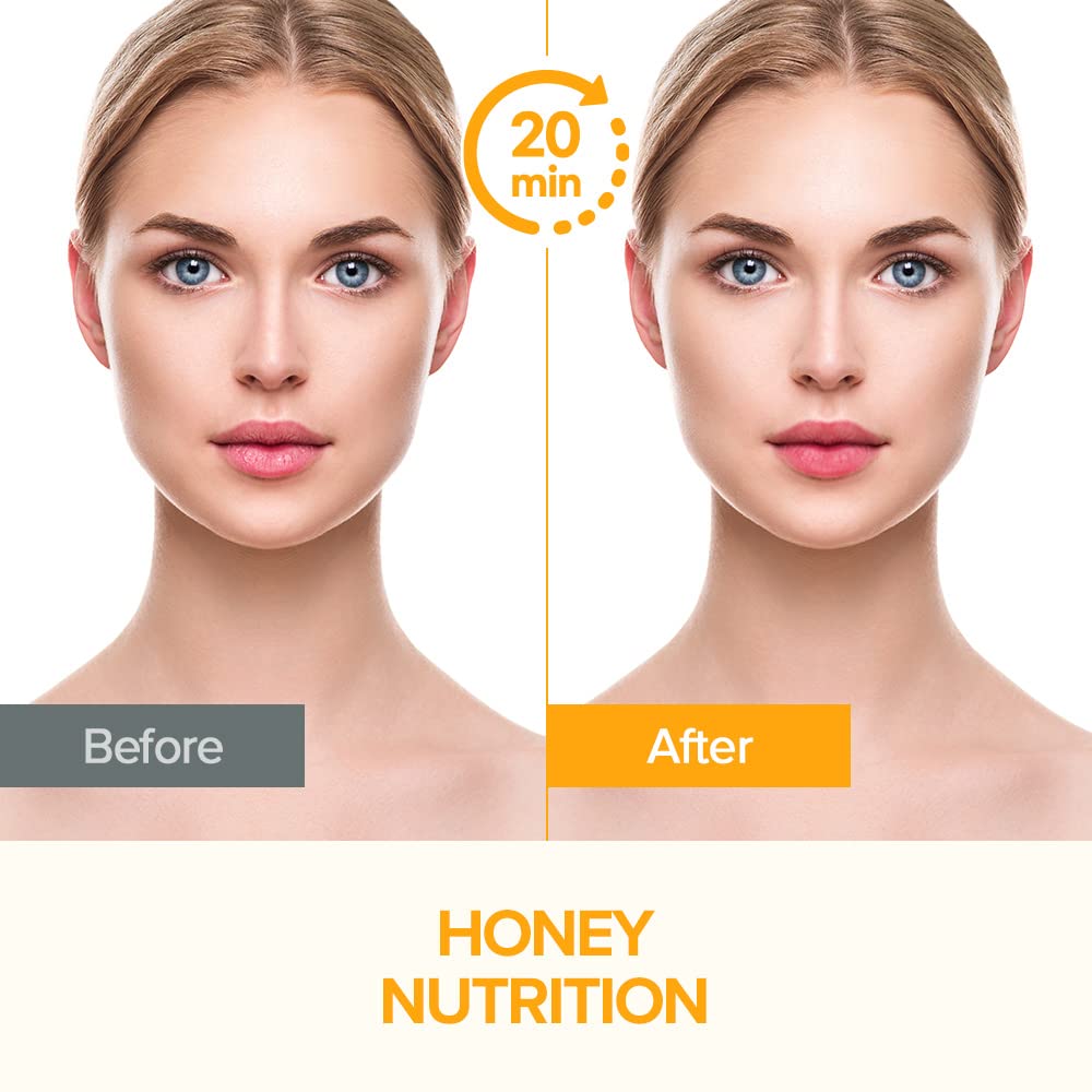 JMsolution Honey Royal Propolis Ampoule Mask use scene on vanity for self care rituals