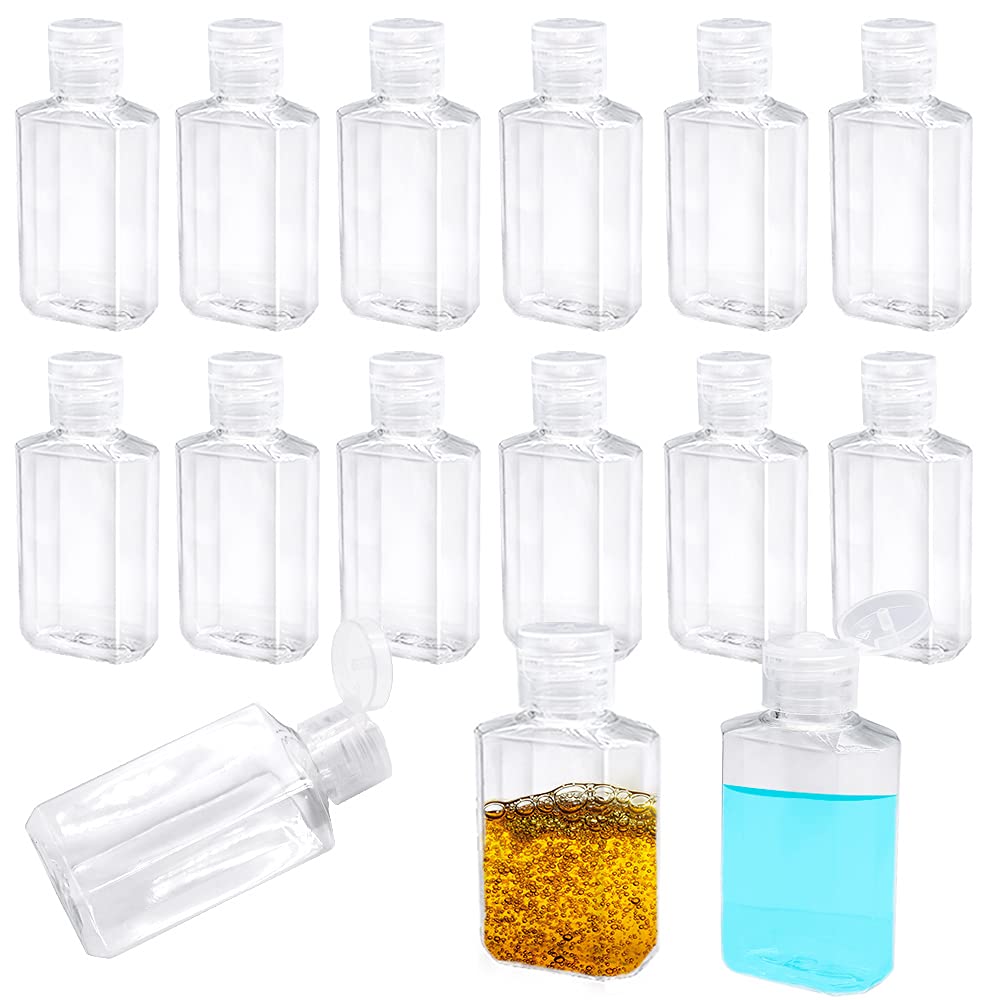 Jnnzzggu 40-pack 2oz bottles front view for compact travel storage.
