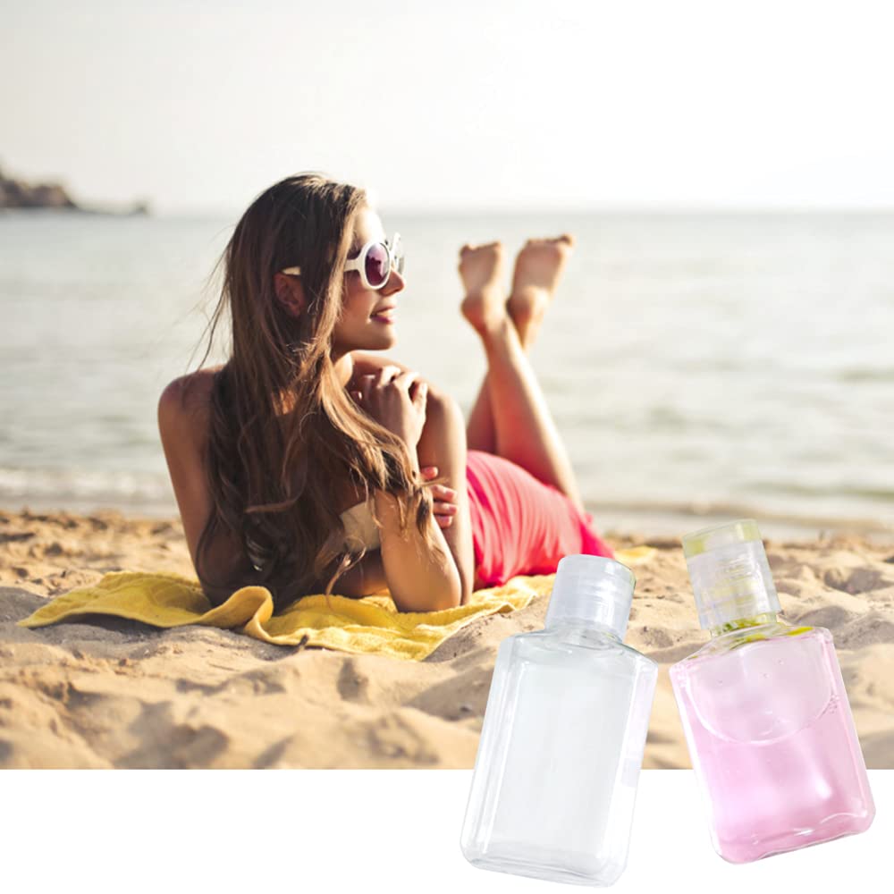 Jnnzzggu portable bottles for outdoor travel and camping essentials.
