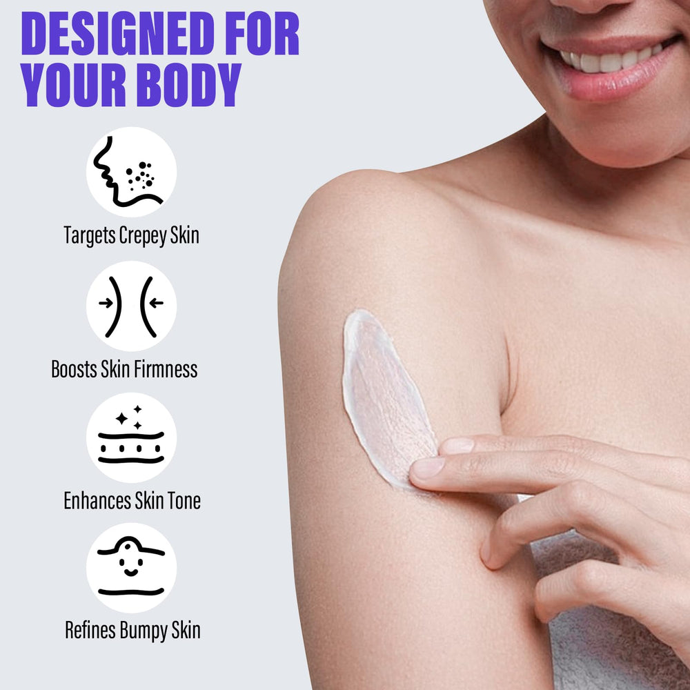 Jnshu Xufed Stretch Marks Improvement Look hints at improved texture over time.