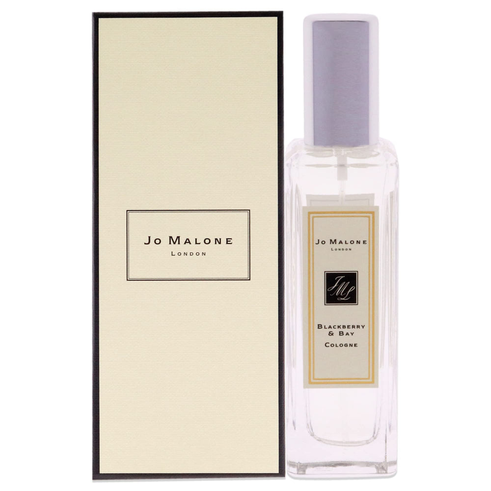 Jo Malone Blackberry & Bay spray bottle with a long-lasting floral-fruity fragrance for daytime wear.