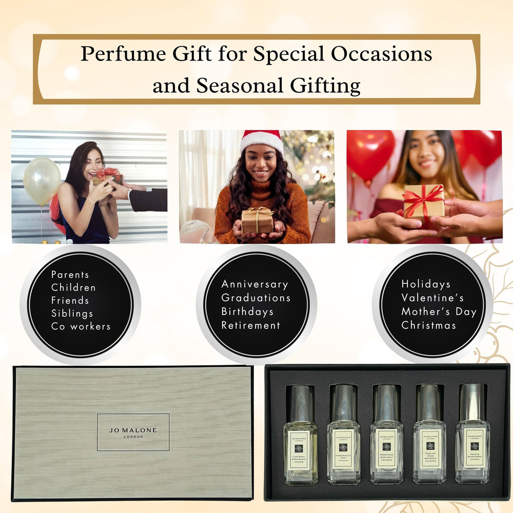 Jo Malone gift-ready set image with sleek packaging for gifting or travel presentation