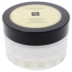 Jo Malone Body Creme jar close-up highlights a rich, nourishing texture for skin