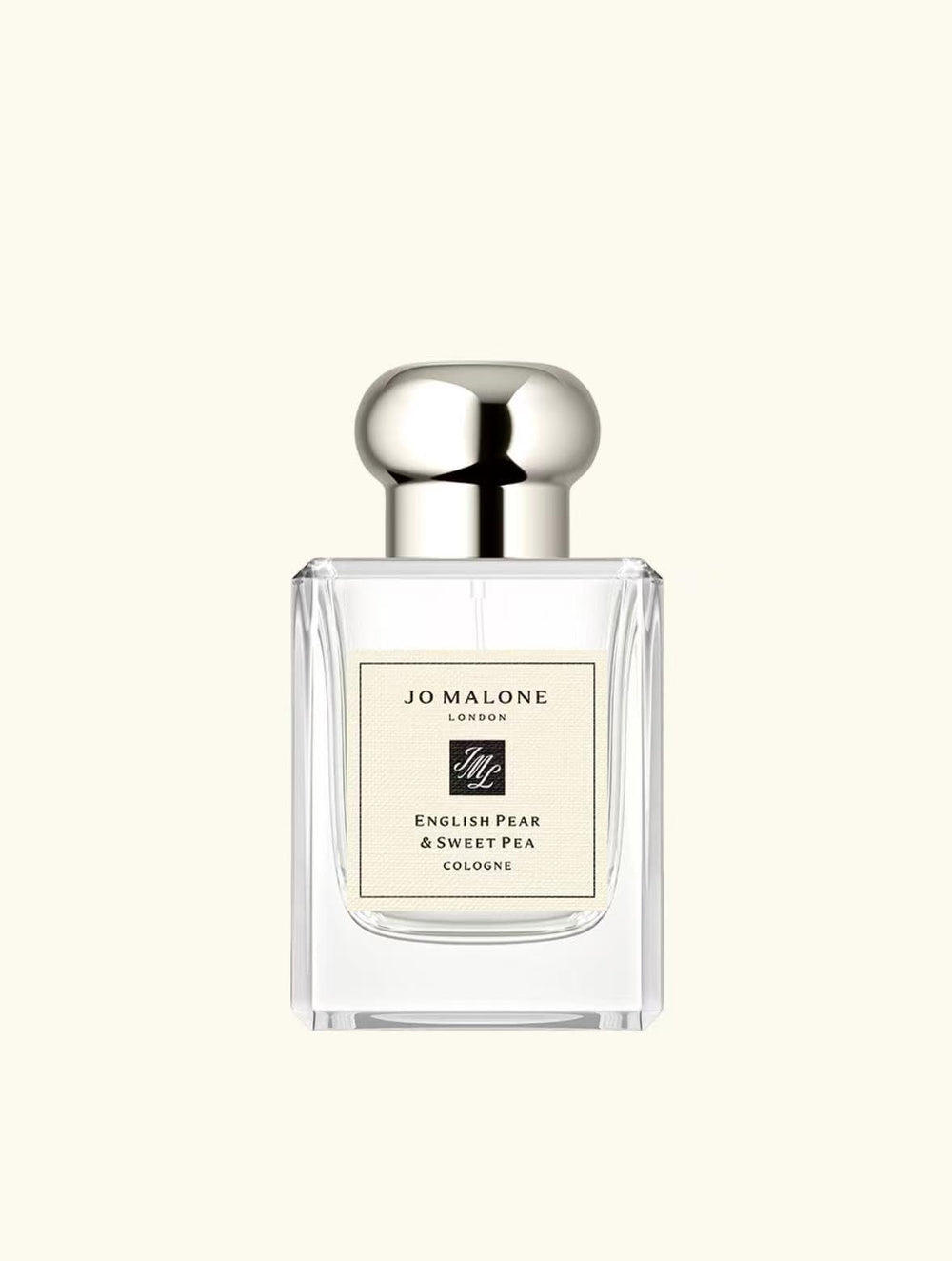 Jo Malone English Pear & Sweet Pea box and bottle, premium gift-ready packaging