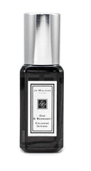 Jo Malone Oud and Bergamot travel-size bottle enables daily luxury fragrance ritual.