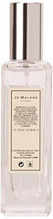 Jo Malone Red Roses label detail emphasizing citrus-rose blend and fresh notes.