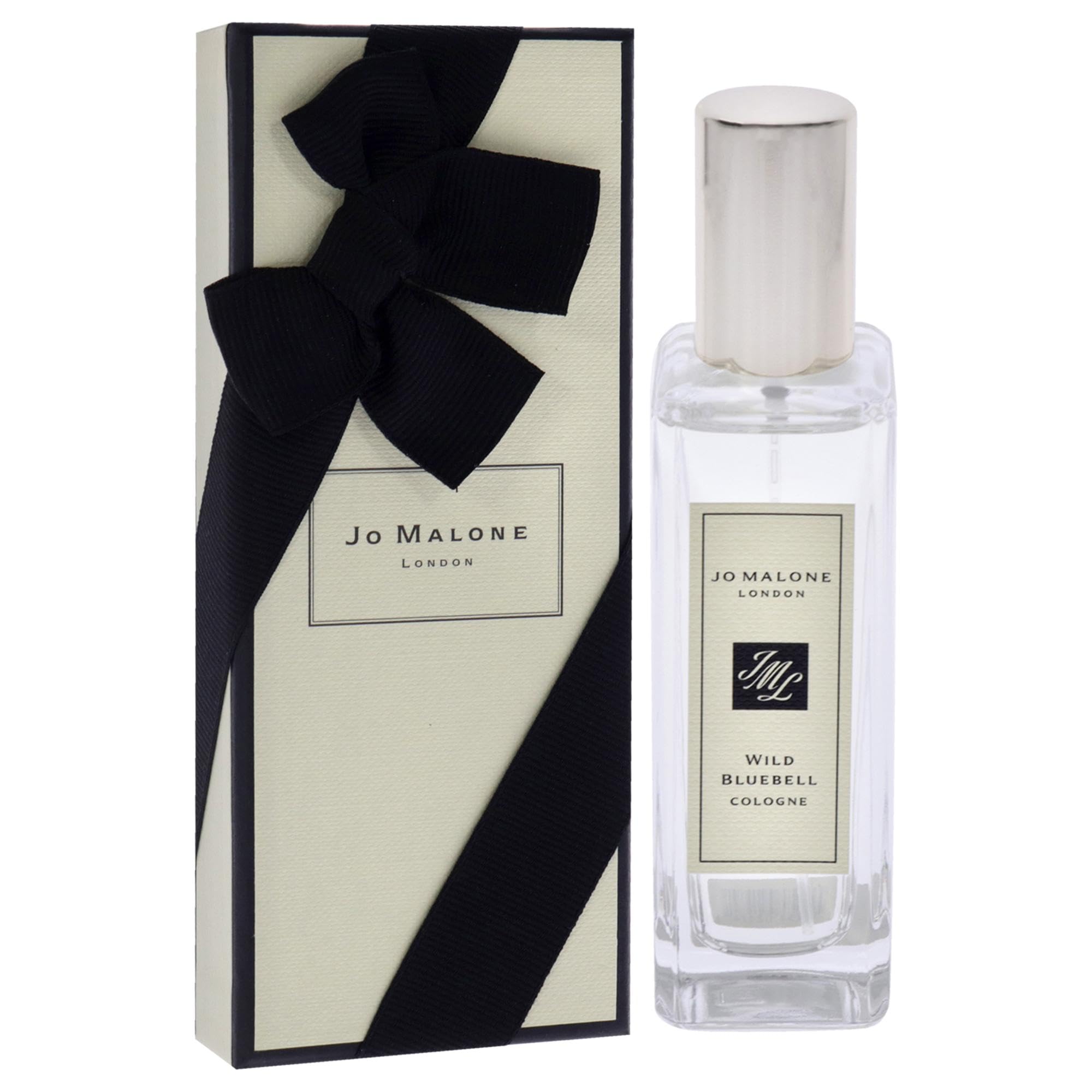 Jo Malone Wild Bluebell packaging emphasizes elegant gifting presentation.