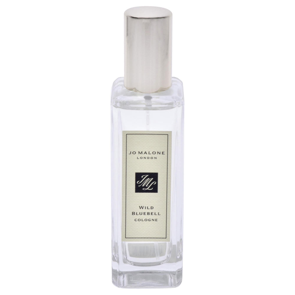 Jo Malone Wild Bluebell spray demonstrates easy, powder-soft fragrance distribution.