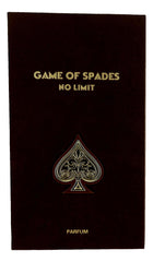 Jo Milano Game of Spades No Limit lifestyle shot suggests versatile scent from day to night.