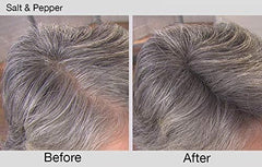 Joan Rivers Great Hair Day being applied to scalp for instant fullness