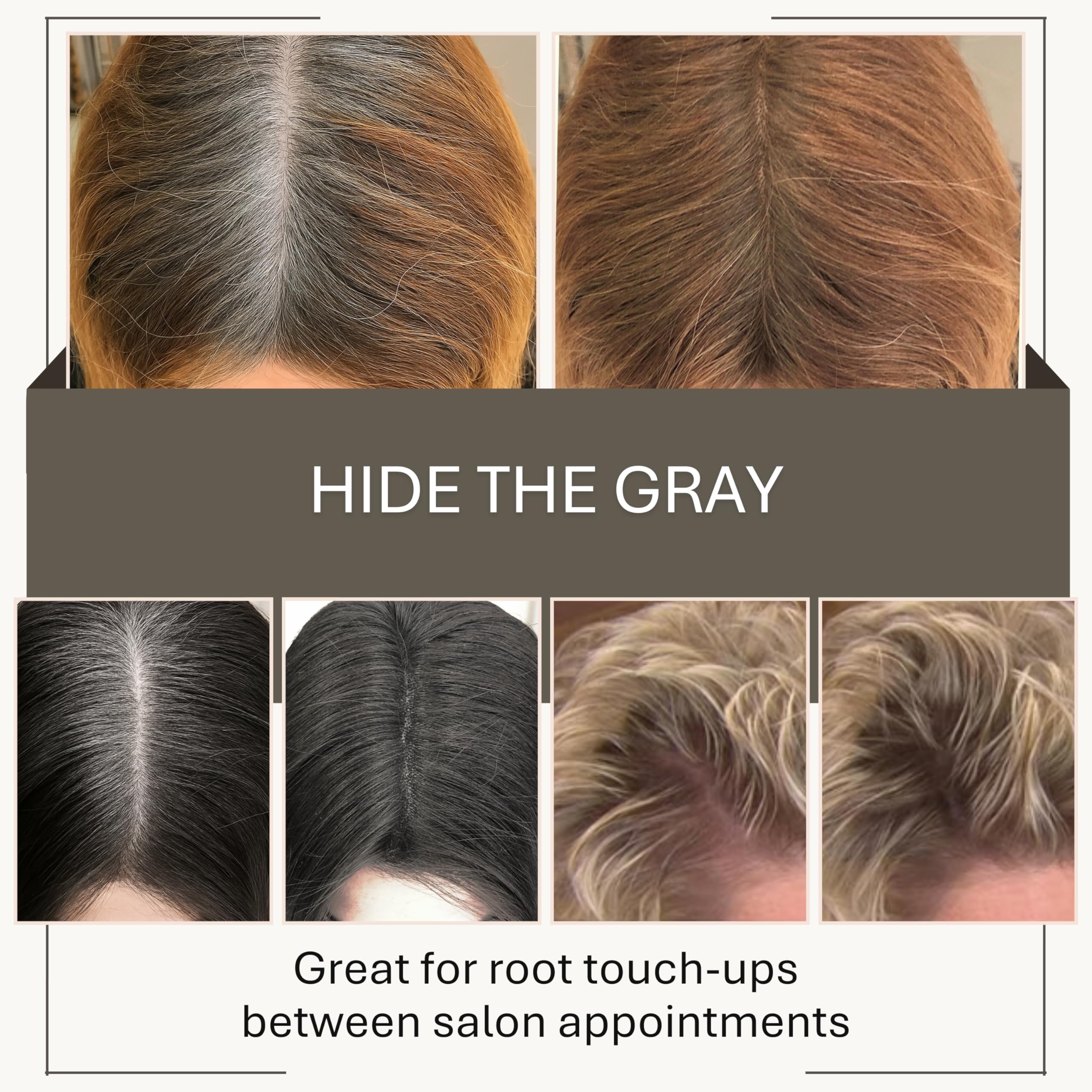 Joan Rivers Great Hair Day color-match swatches illustrate brunette shade compatibility.