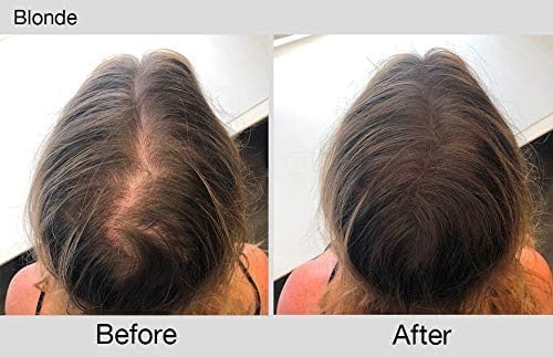Joan Rivers Great Hair Day fill-in powder applied to scalp for root touch-up.