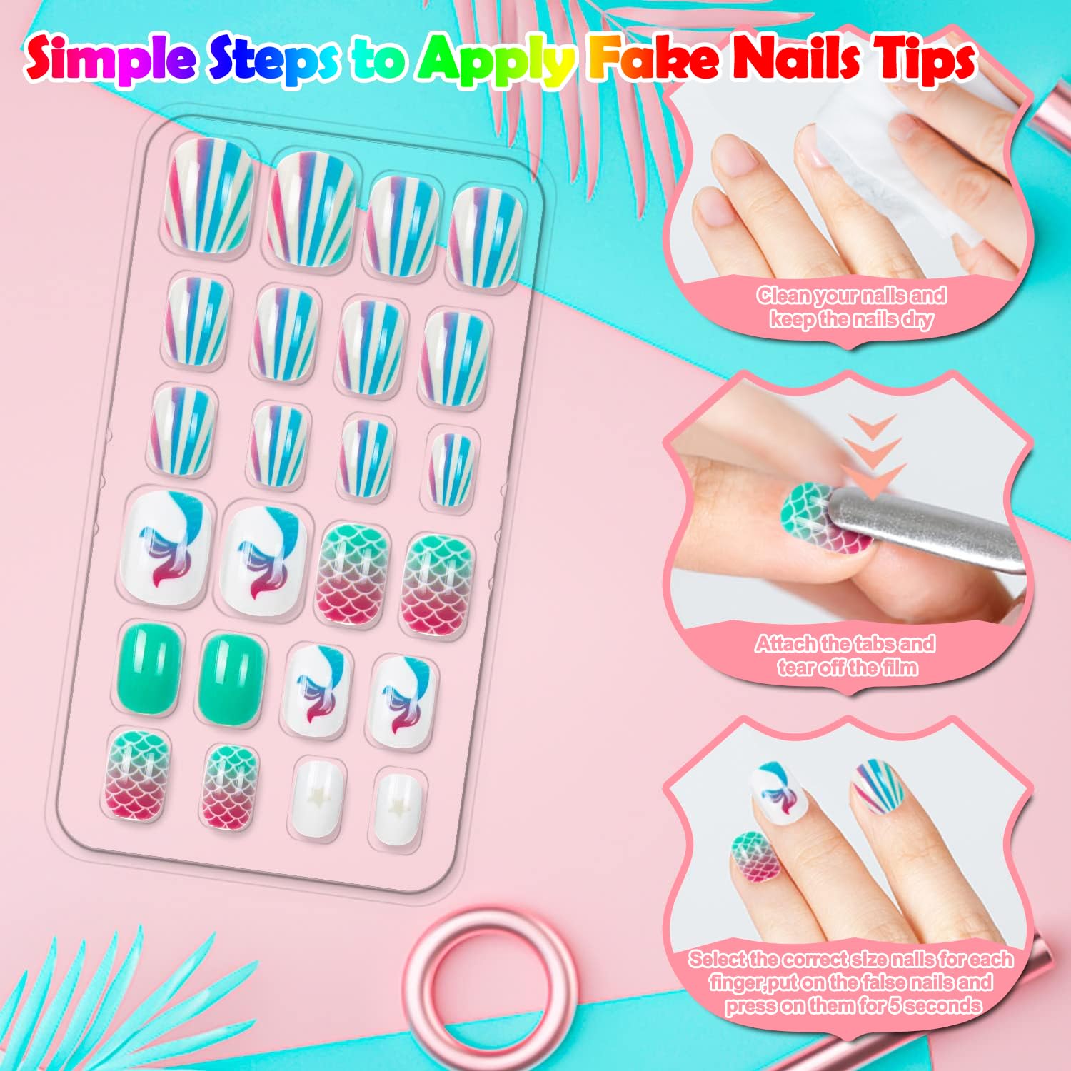 JOAOYO safe non-toxic ABS material for gentle fingernails.