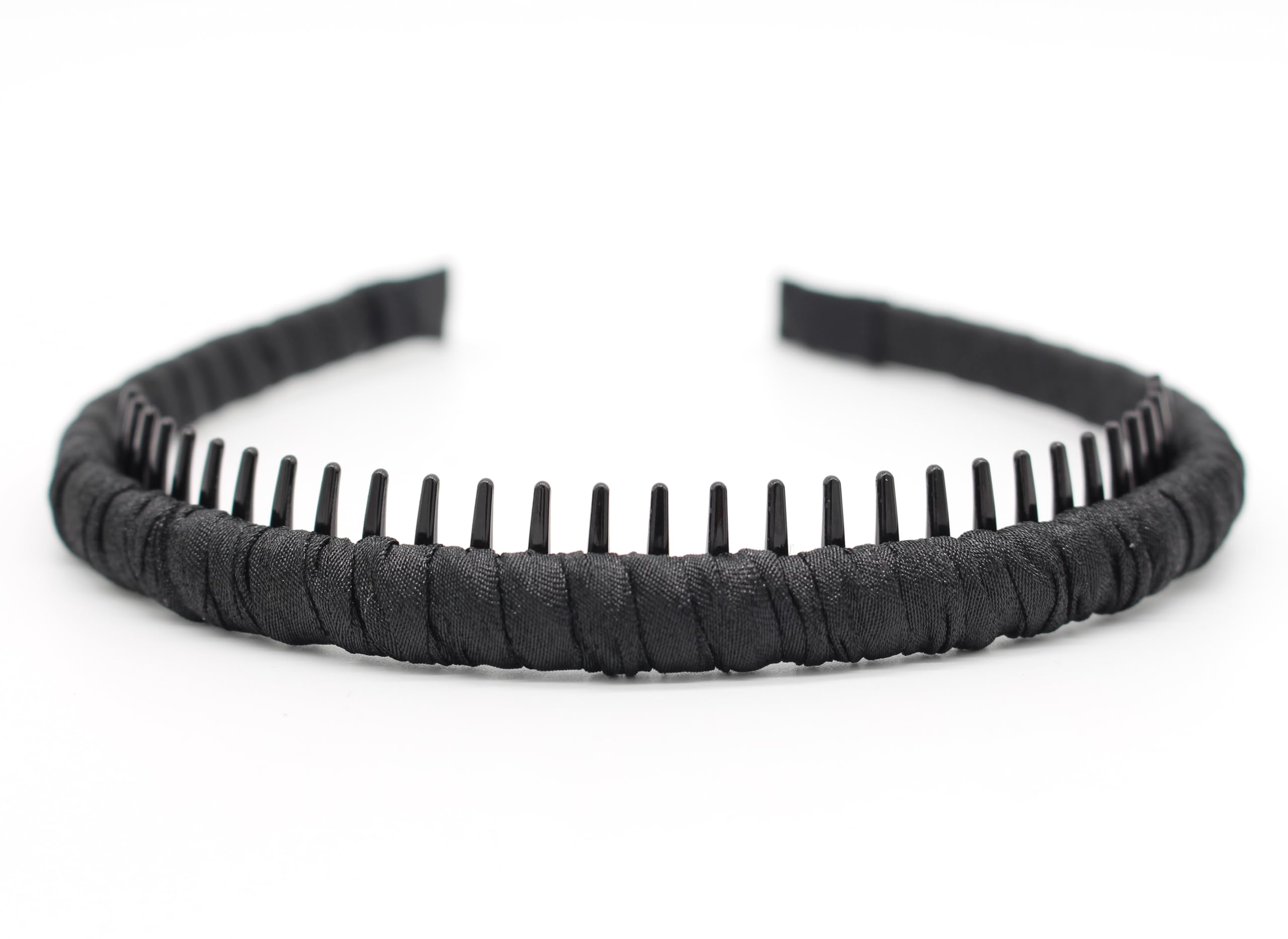 JOBAND headband adjustment image showing heat-assisted fit personalization.