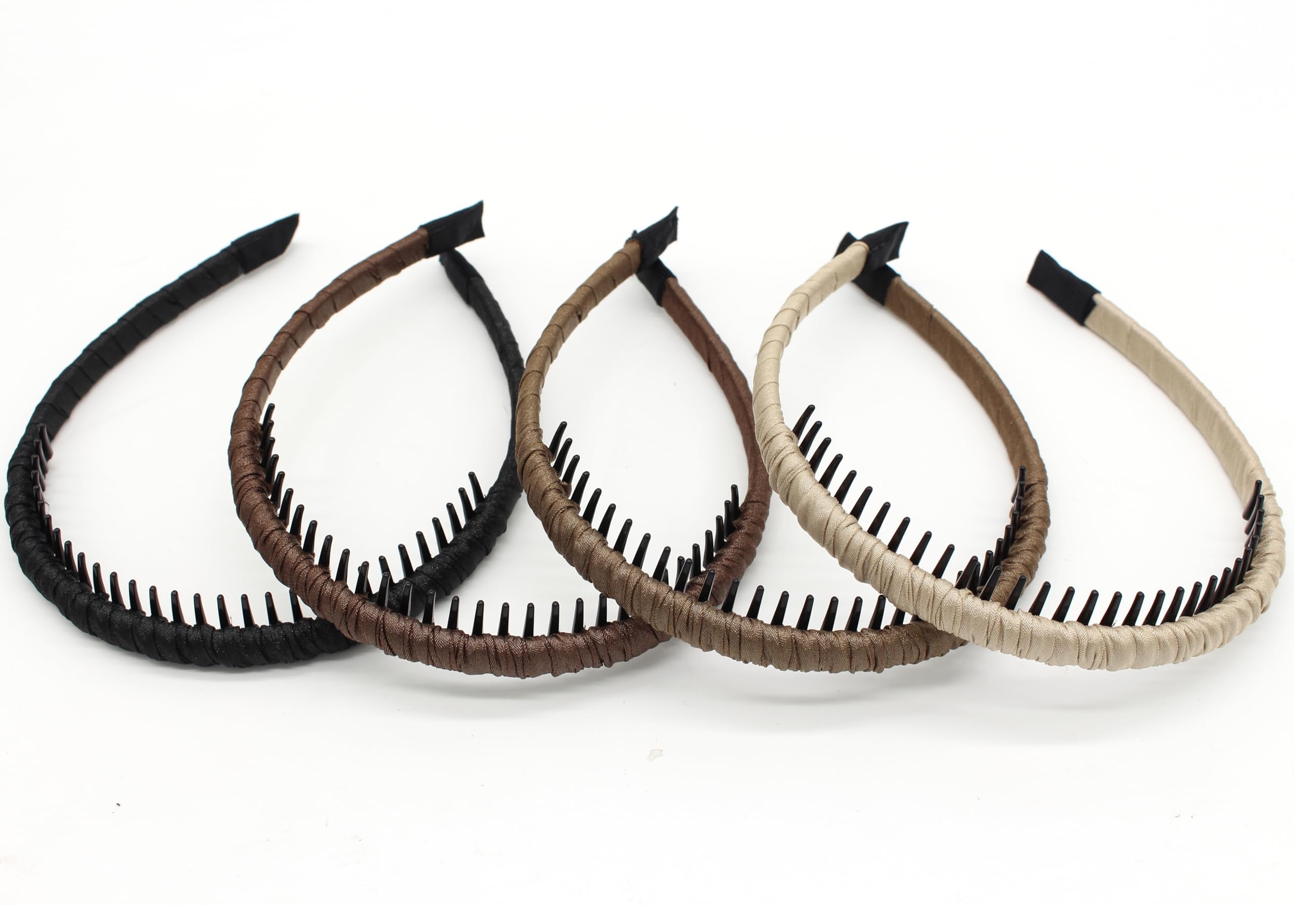 JOBAND plastic headband worn on model to illustrate comfortable all-day wear.