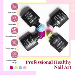 JODSONE 20 coloured gels for DIY nail art variety