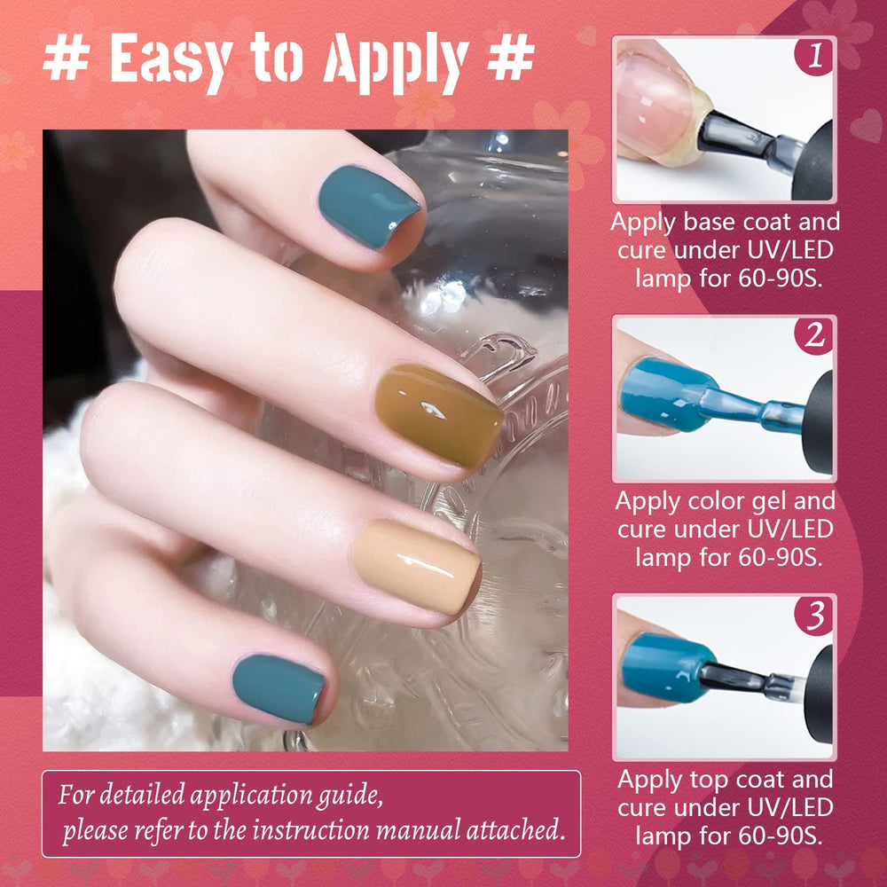 JODSONE 32-color gel lineup supports year-round nail ideas