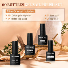 JODSONE 55-bottle color collection highlights versatile shades for seasonal nail art