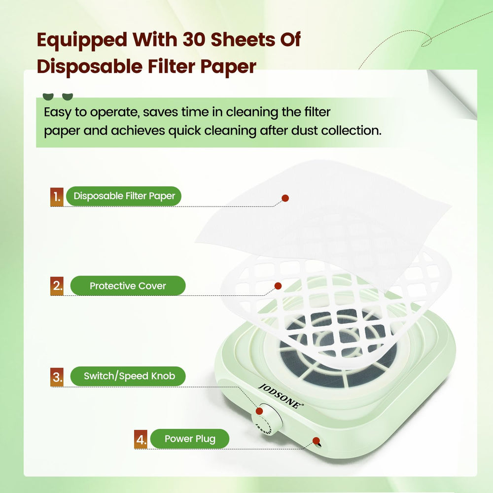 JODSONE cleaning-friendly design enables easy post-session tidying.