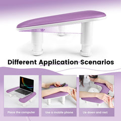 JODSONE adjustable-height rest adapts to different client heights.
