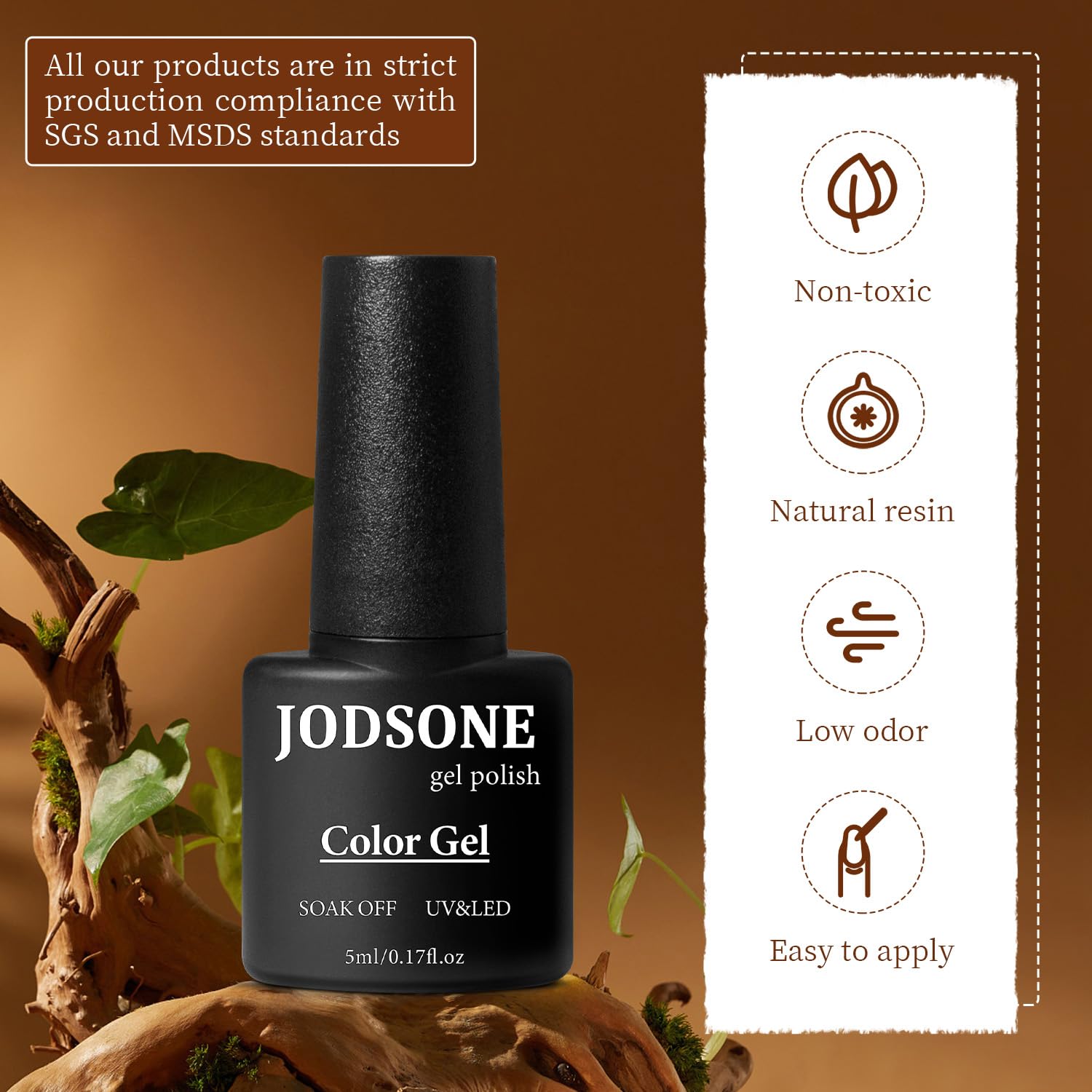 JODSONE color swatch book helps compare shades quickly and easily.