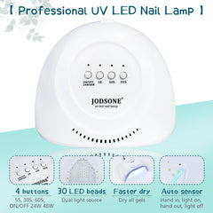 JODSONE 20 colored gels for creative nail art