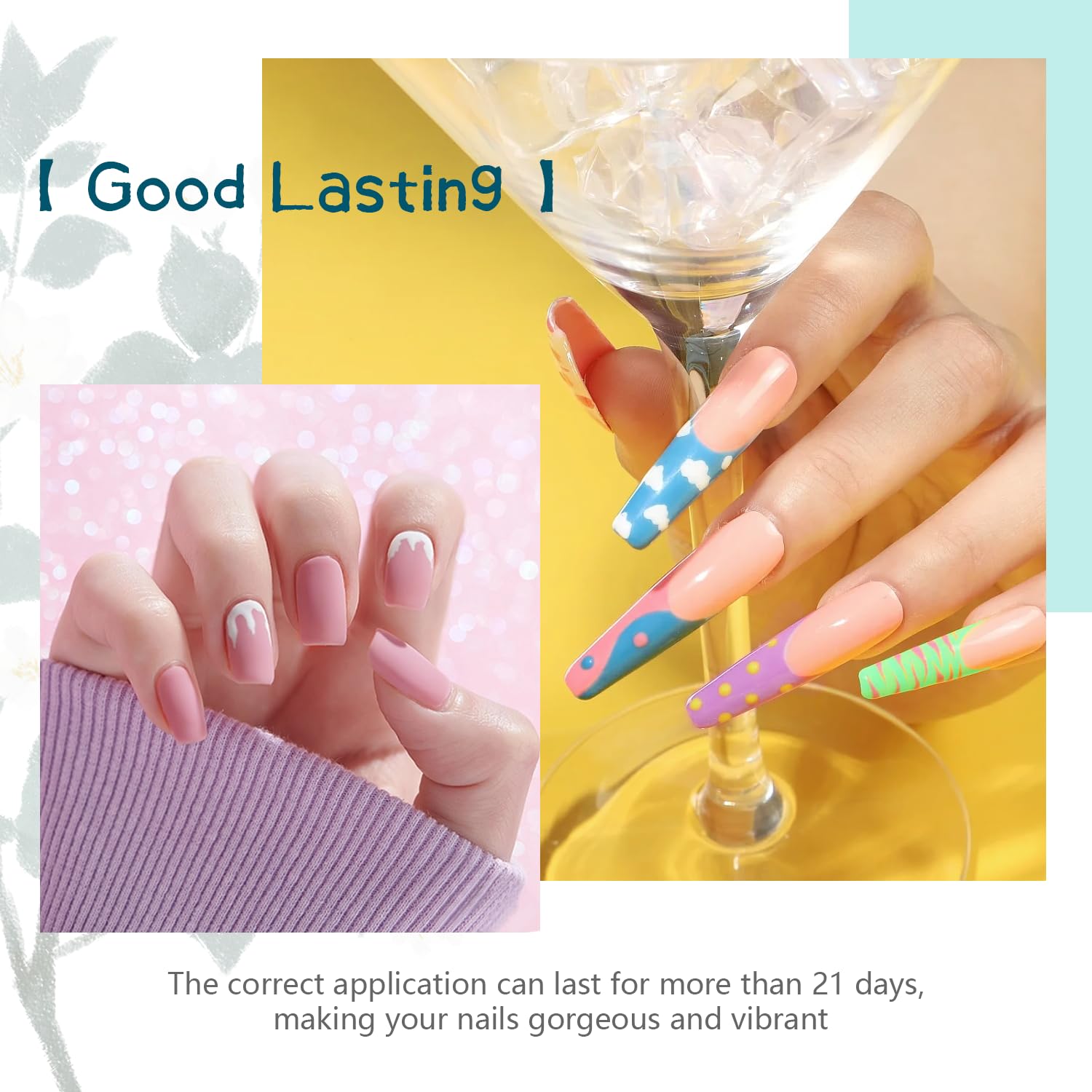 JODSONE compact nail lamp for quick curing