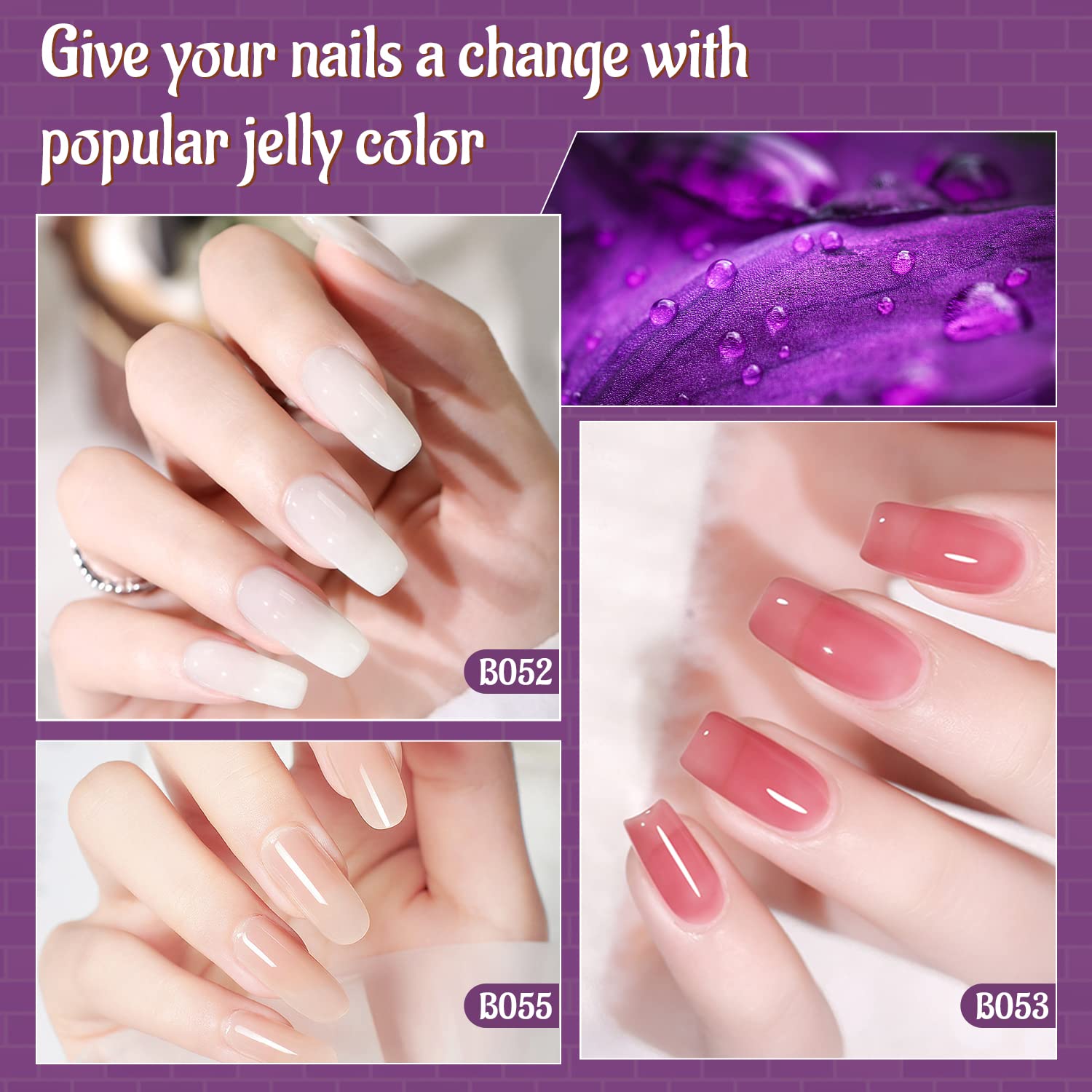 JODSONe gel nail polish kit 60 pcs manicure-tools-area highlights included tools for at-home manicures.