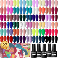 JODSONE gel nail polish starter kit front view for convenient home manicures