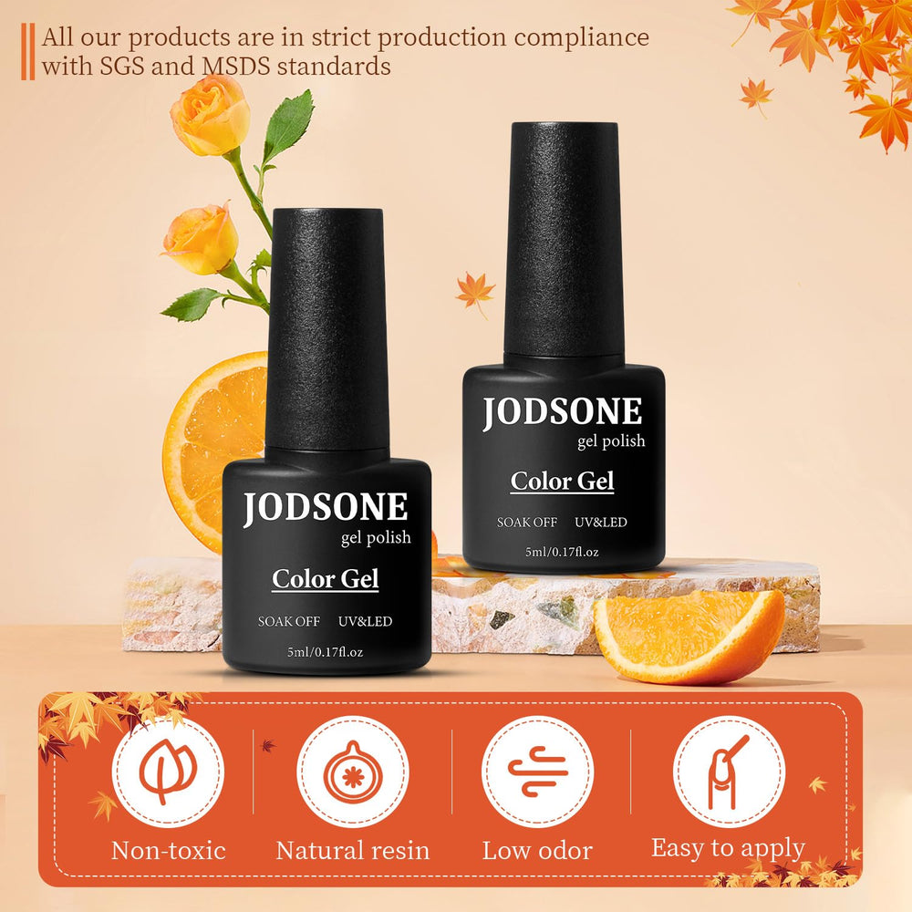 JODSONE LED nail lamp with LCD display for streamlined curing times.