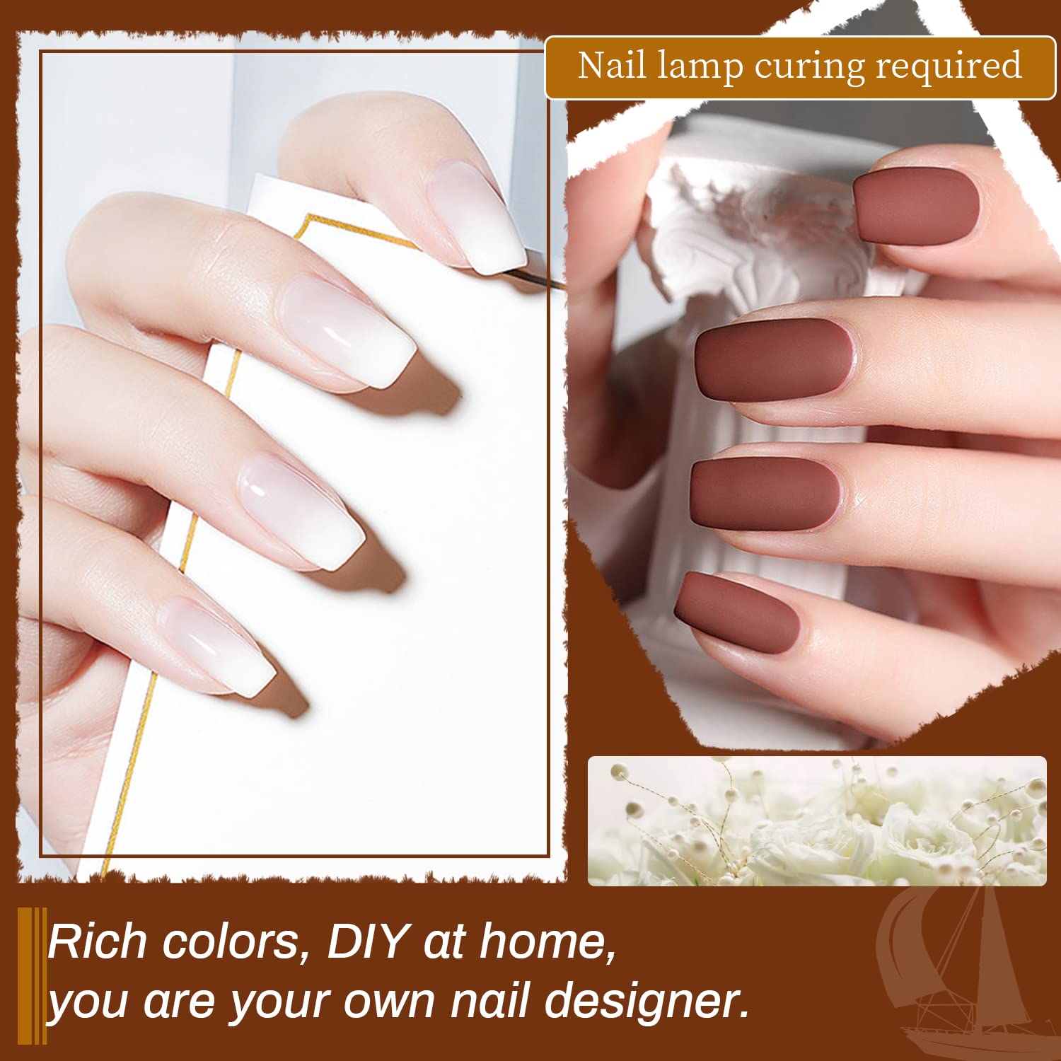 JODSONE matte top coat creates a sophisticated finish with durable protection.