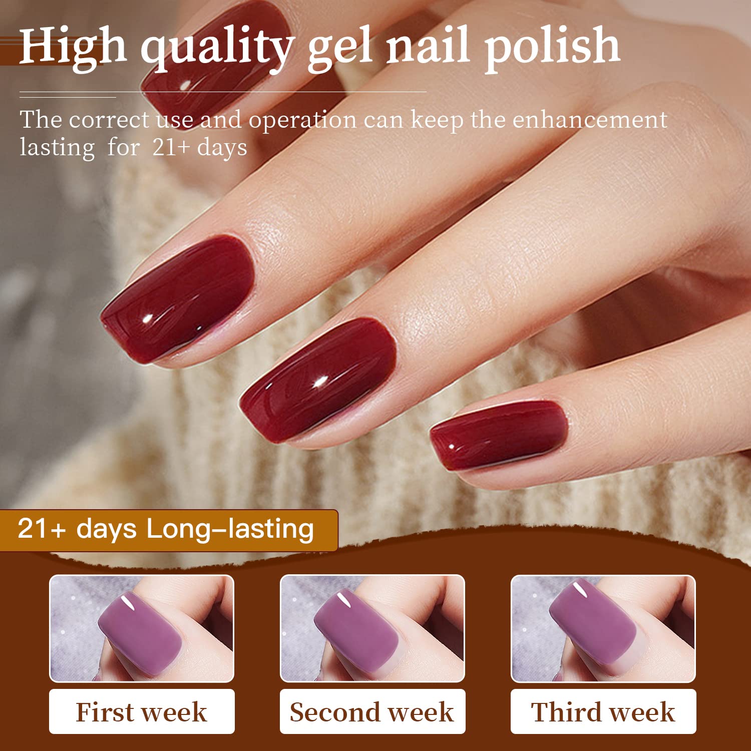 JODSONE nail polish brush improves control for precise nail art application.