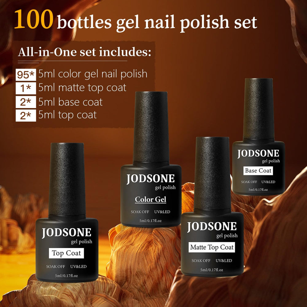 JODSONE no wipe base coat for smooth, even color application.