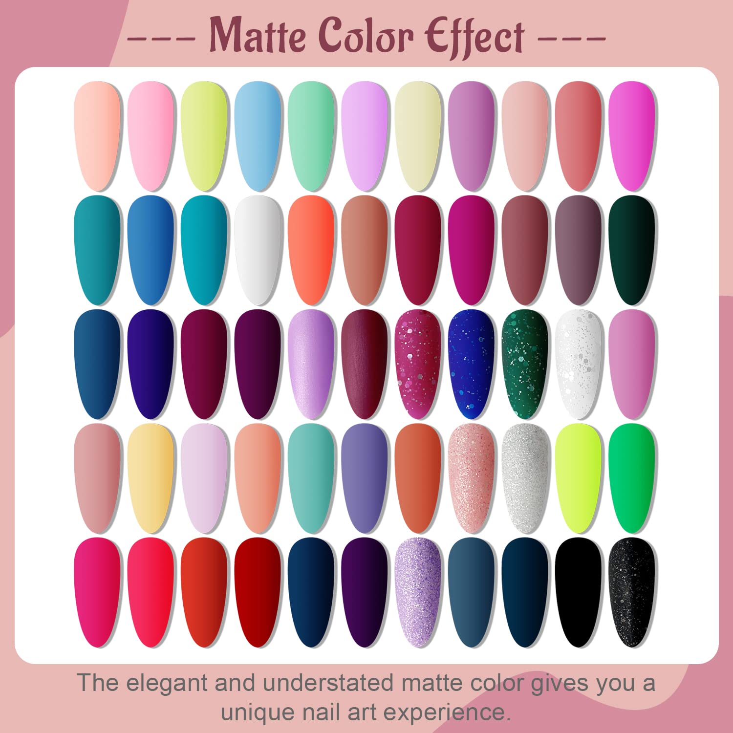 JODSONE salon-finish nails showcase long-lasting color and shine