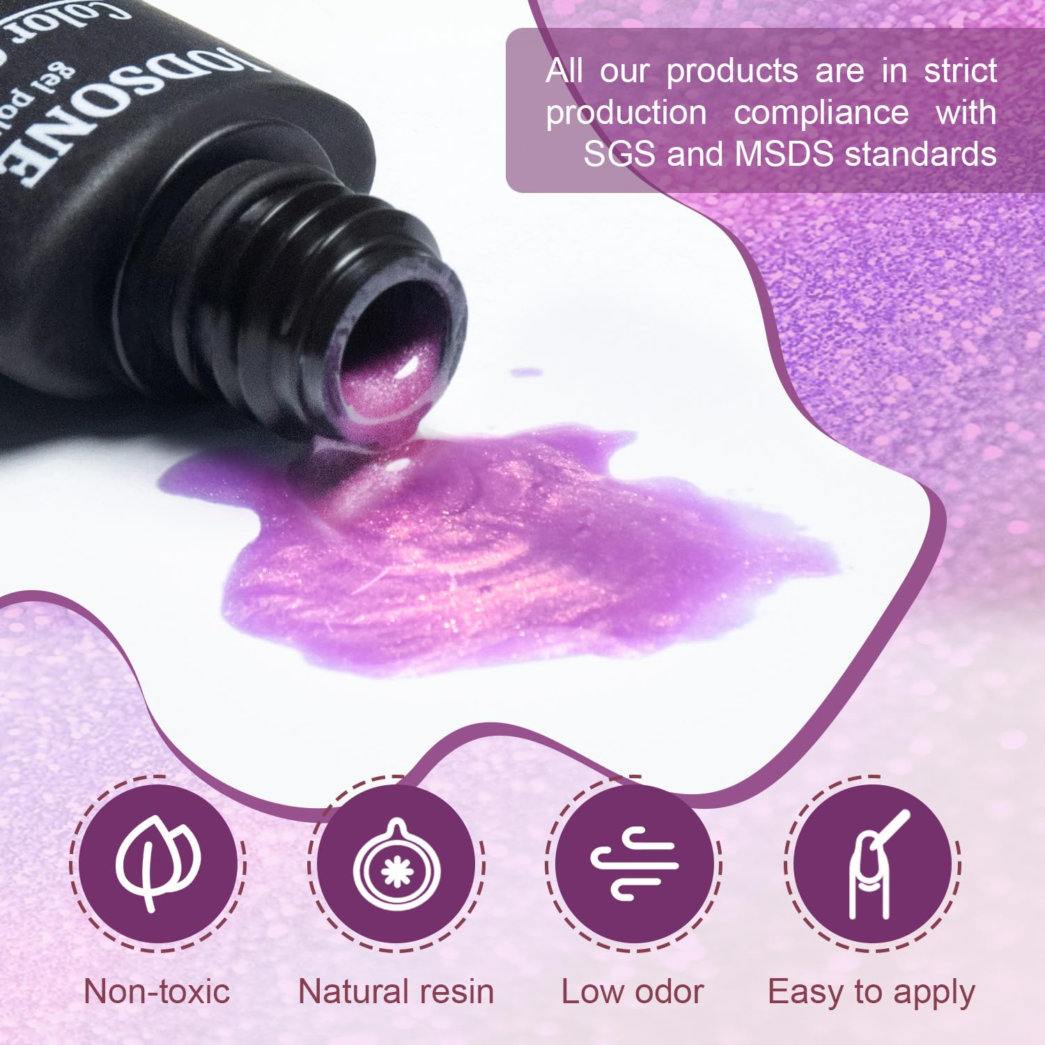 JODSONE-smart-nail-lamp-30-led enables efficient multi-hand curing