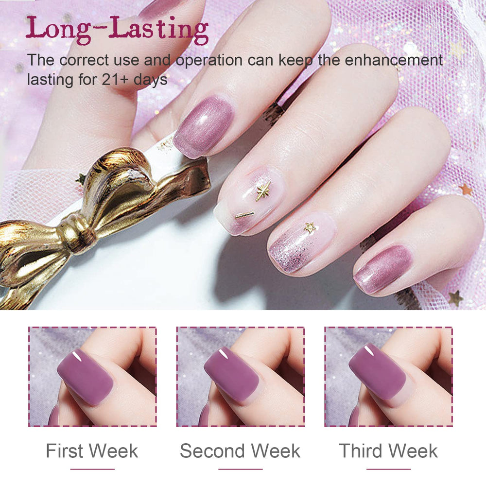 JODSONE Gel Nail Polish Starter Set matte top coat showcasing smooth modern finish