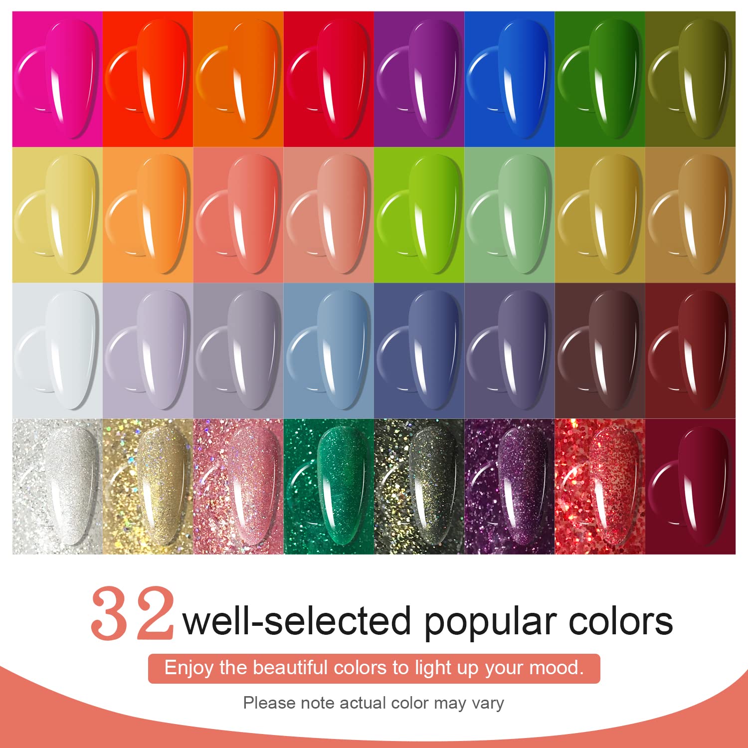 JODSONE UV light nail lamp with LCD timer for precise, quick curing.