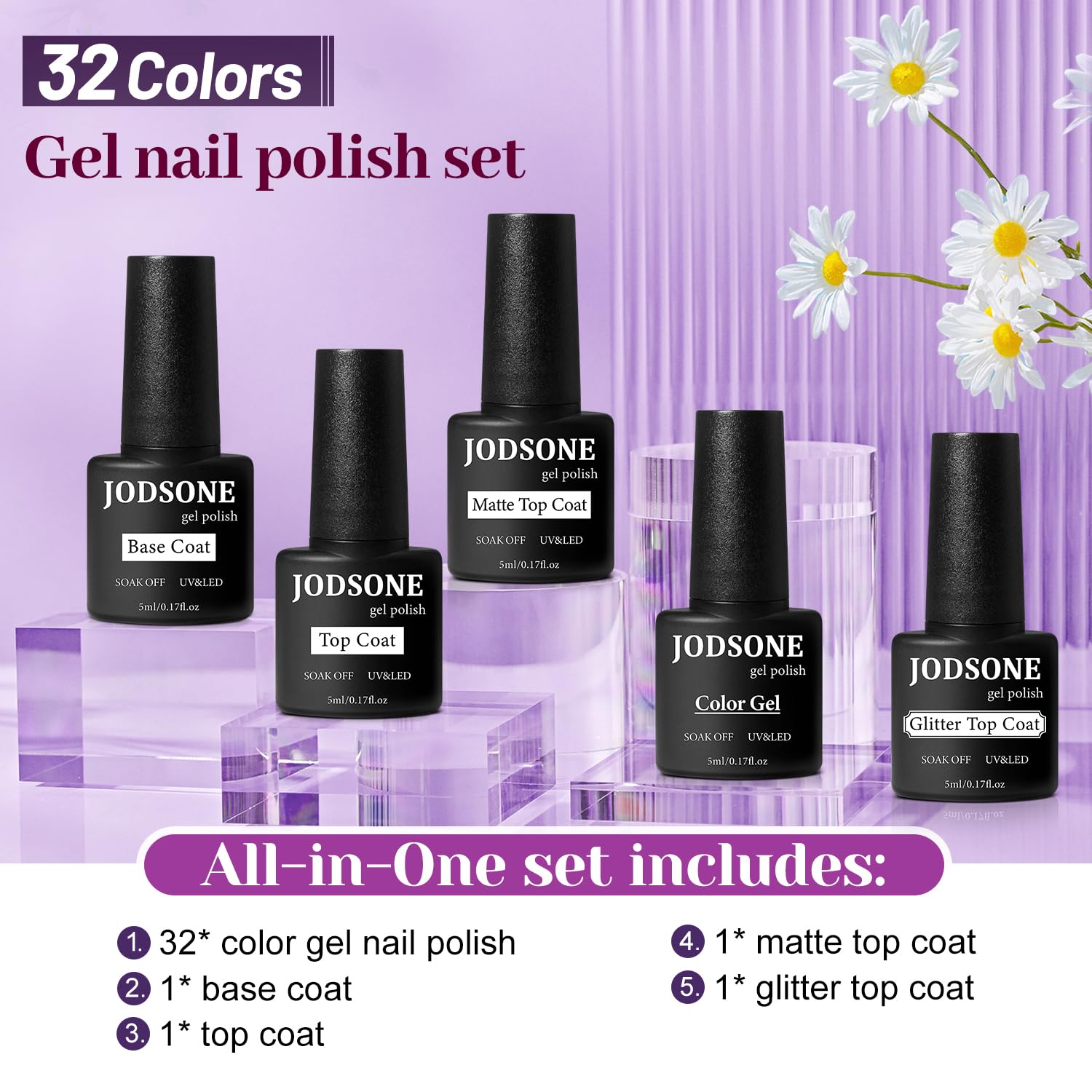 JODSONE color palette collection highlights range for versatile seasonal nails